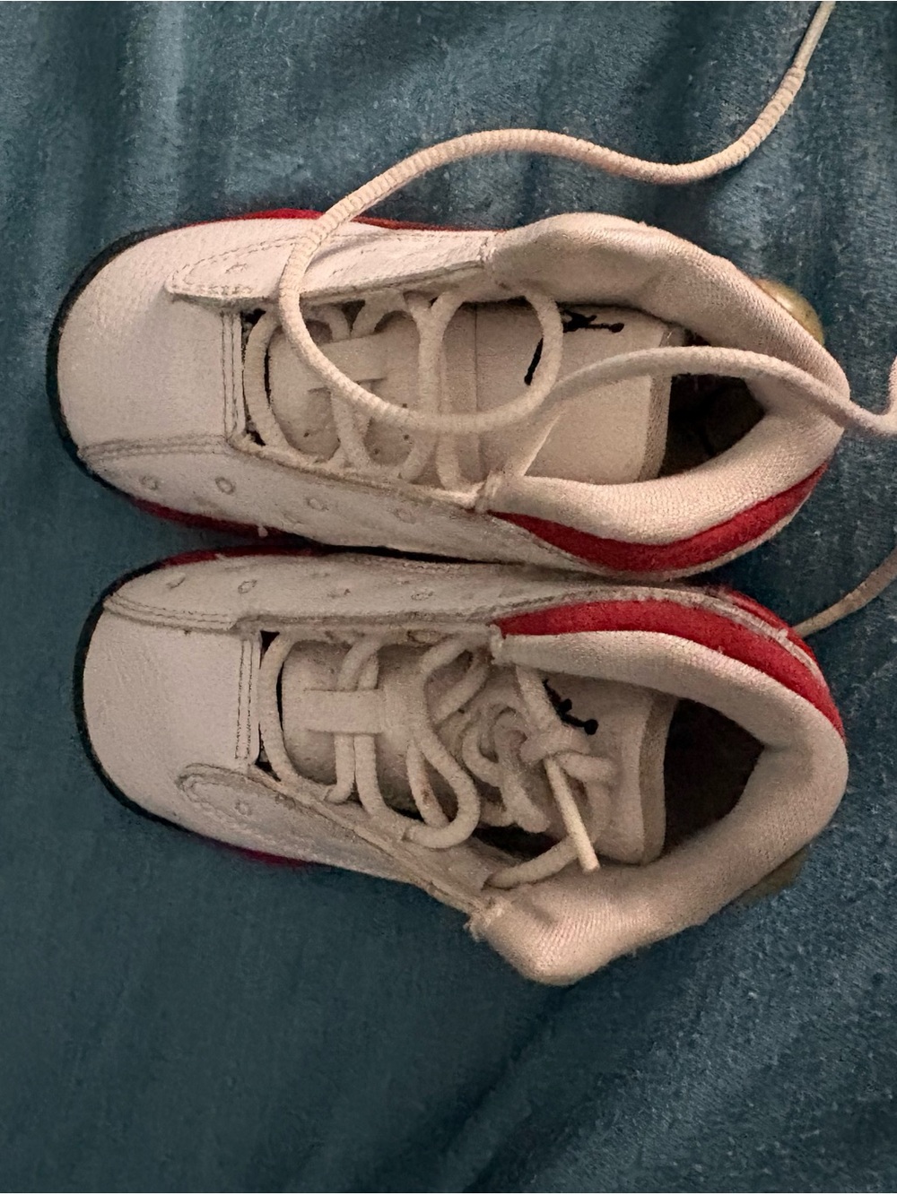 Toddler Jordan Sneakers Red and White